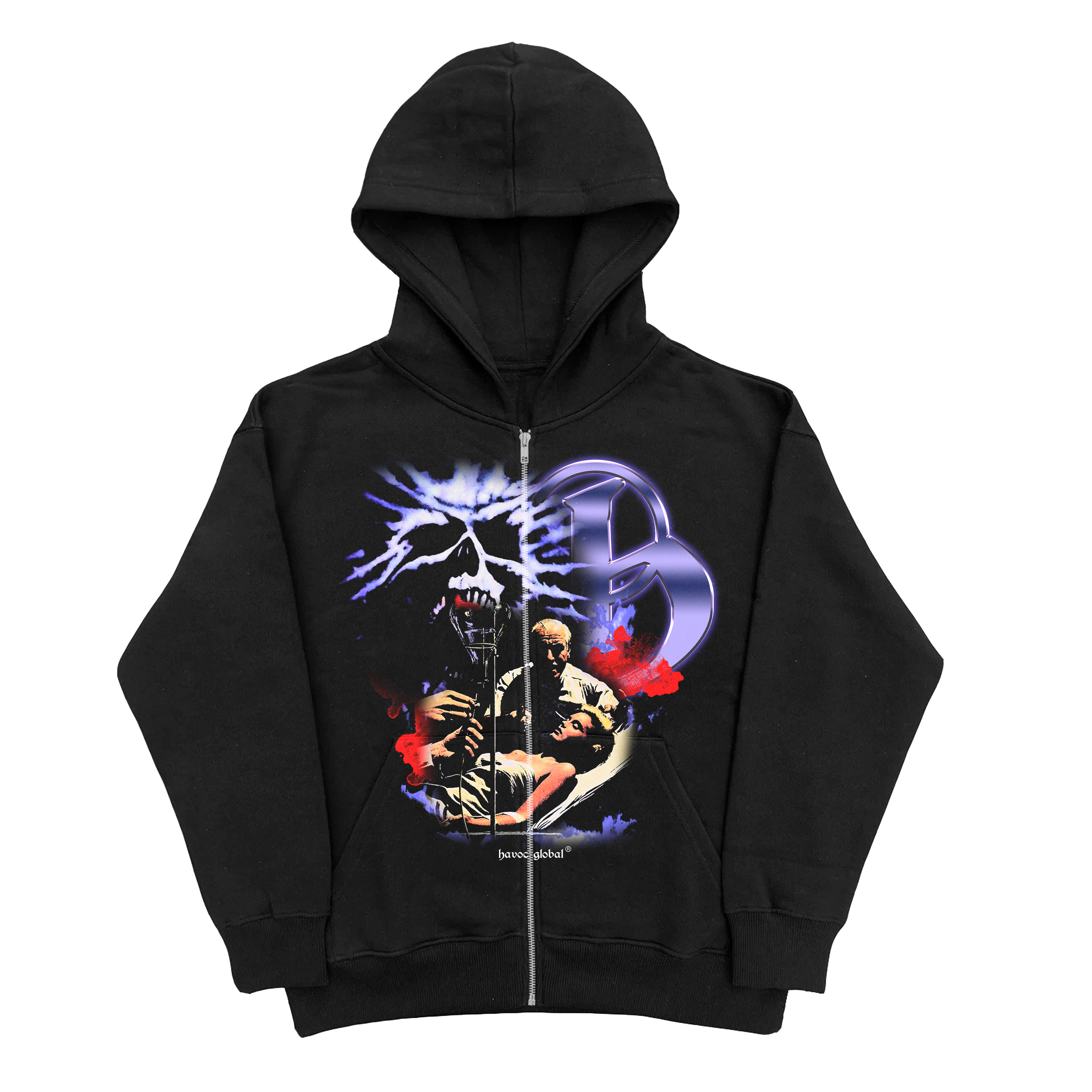 Corruption - Heavyweight Zip-Up Hoodie
