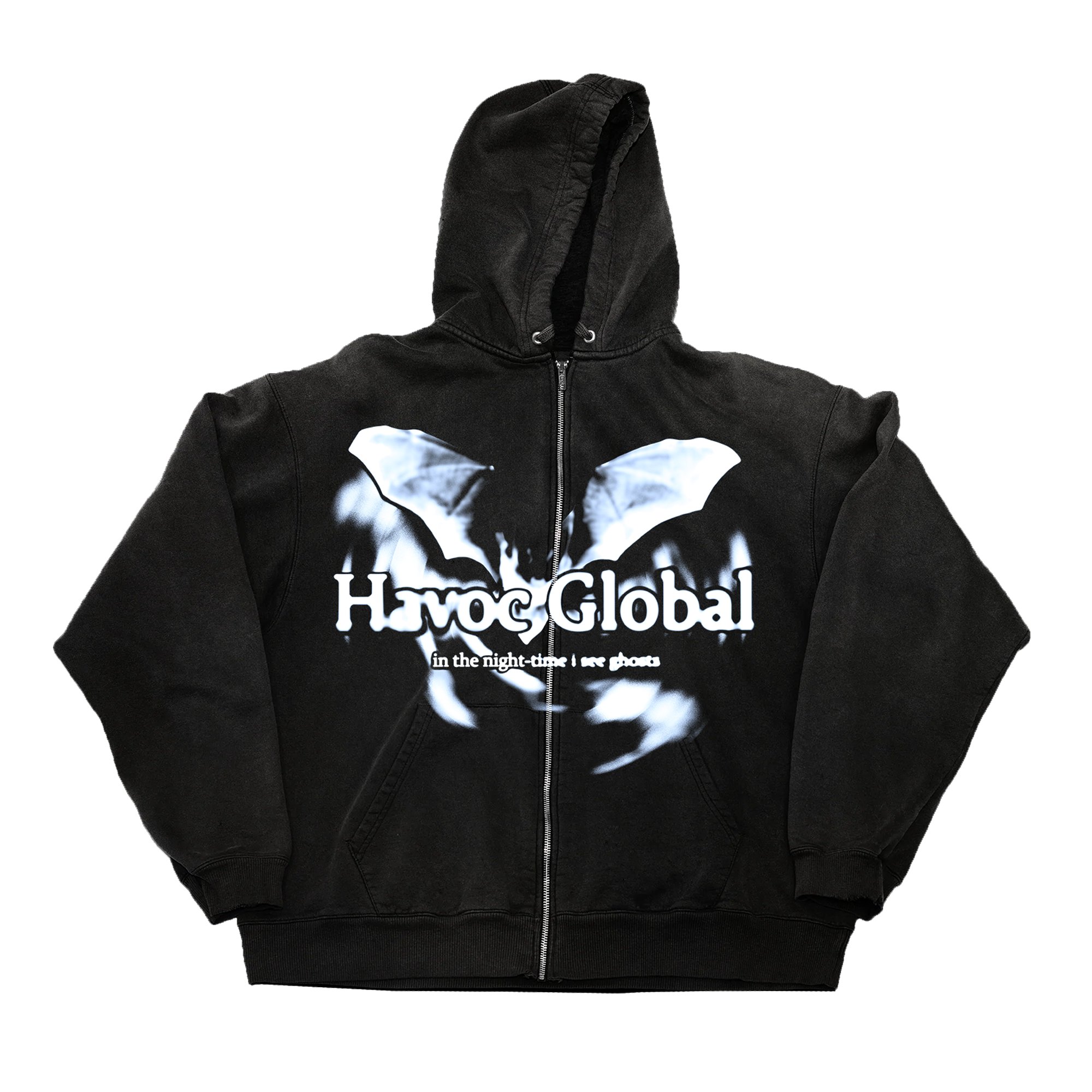 GHOSTS - Heavyweight Zip Hoodie