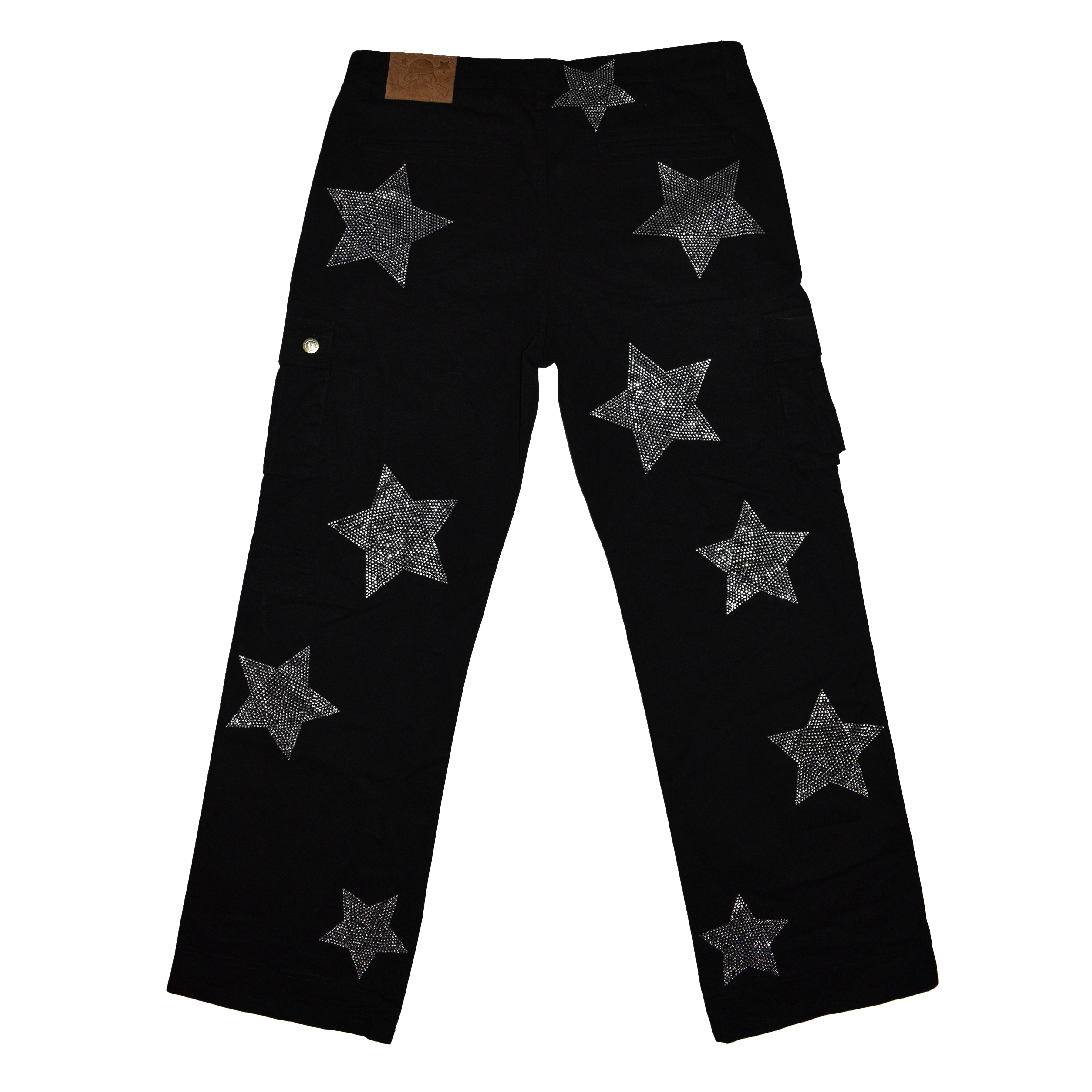 FALLEN STARS - RHINESTONE CARGO PANTS