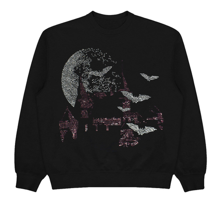 FORTRESS - RHINESTONE CREWNECK