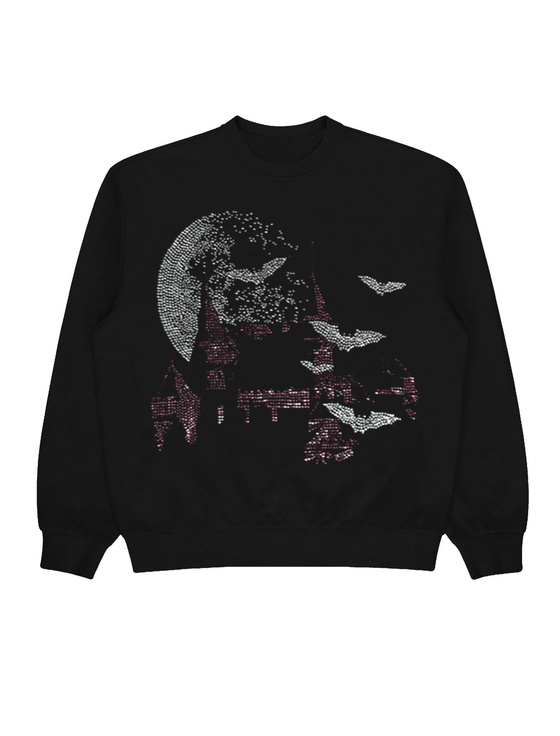 FORTRESS - RHINESTONE CREWNECK