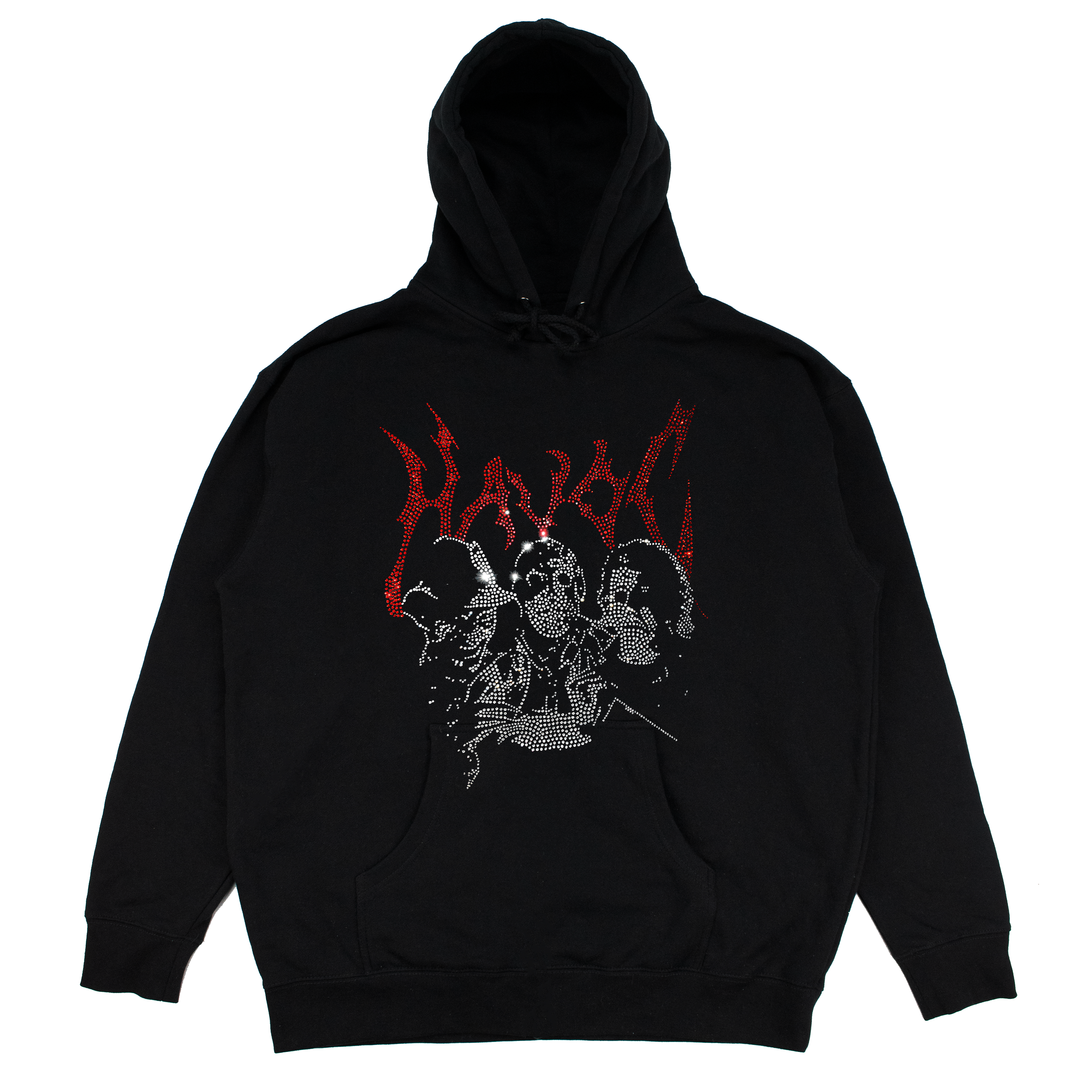 TRIPLE THREAT - RHINESTONE HOODIE