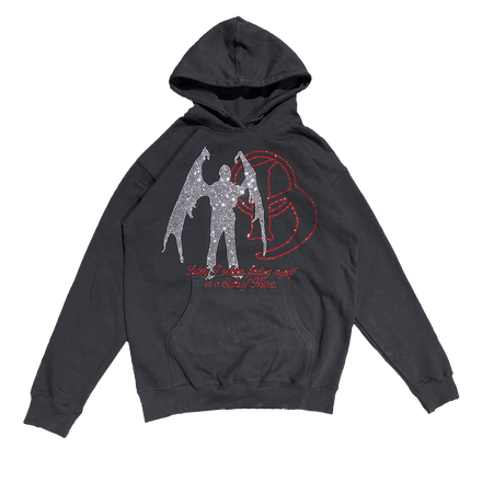 NOCTURNAL - RHINESTONE Heavyweight Hoodie
