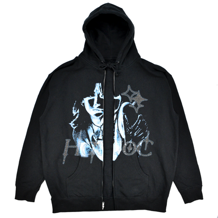 STELLAR - PRINT + RHINESTONE ZIP