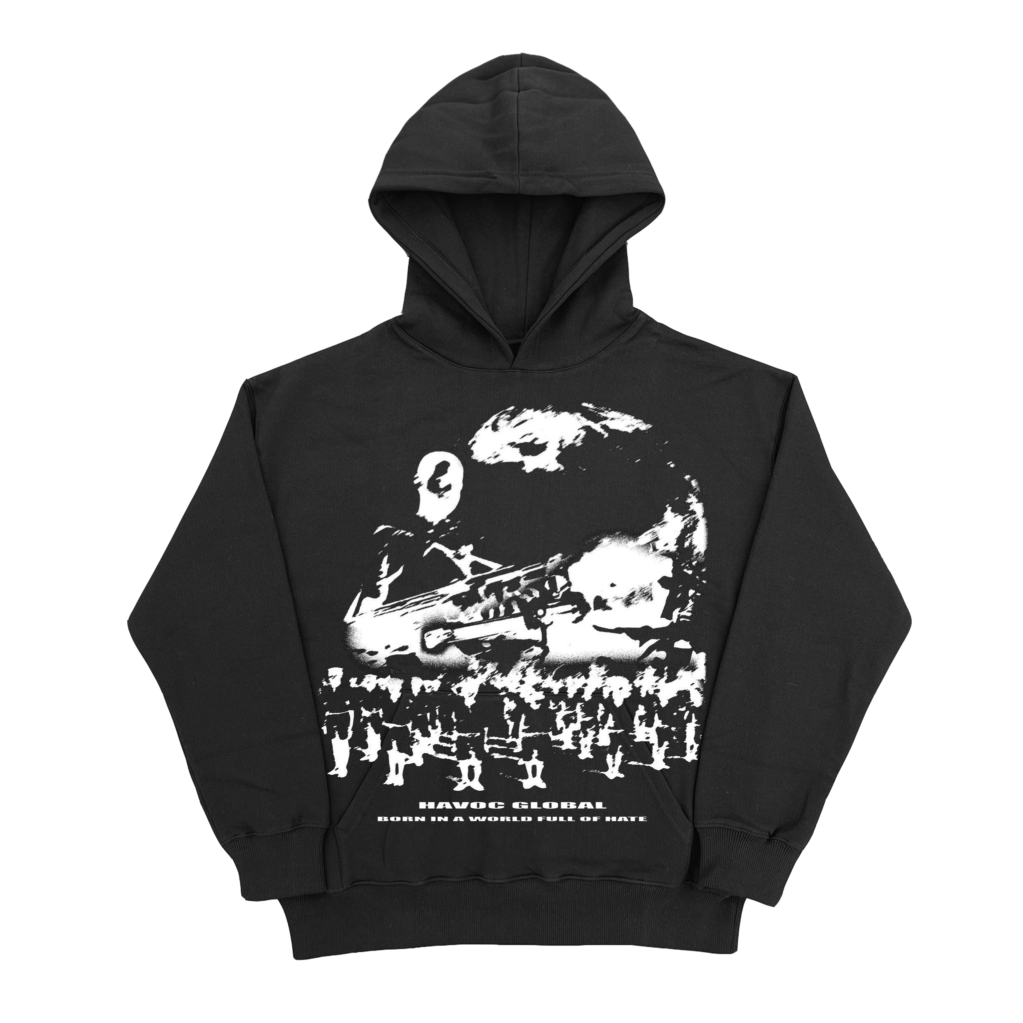 WORLD FULL OF HATE - Heavyweight Hoodie
