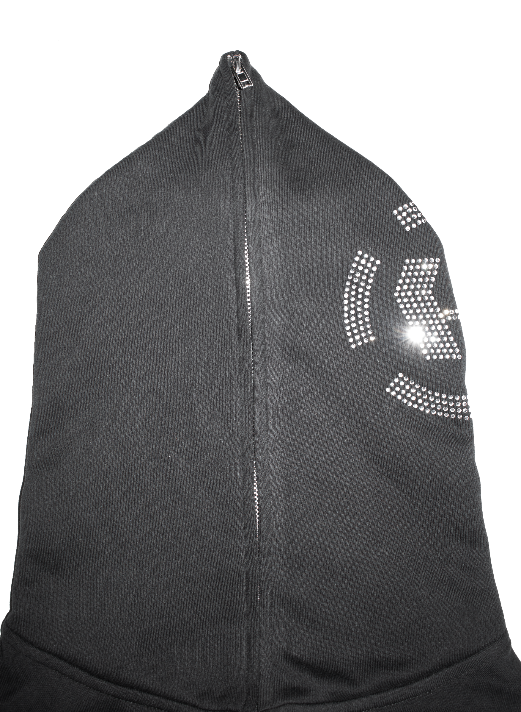 IRON - RHINESTONE + PRINT FULL ZIP