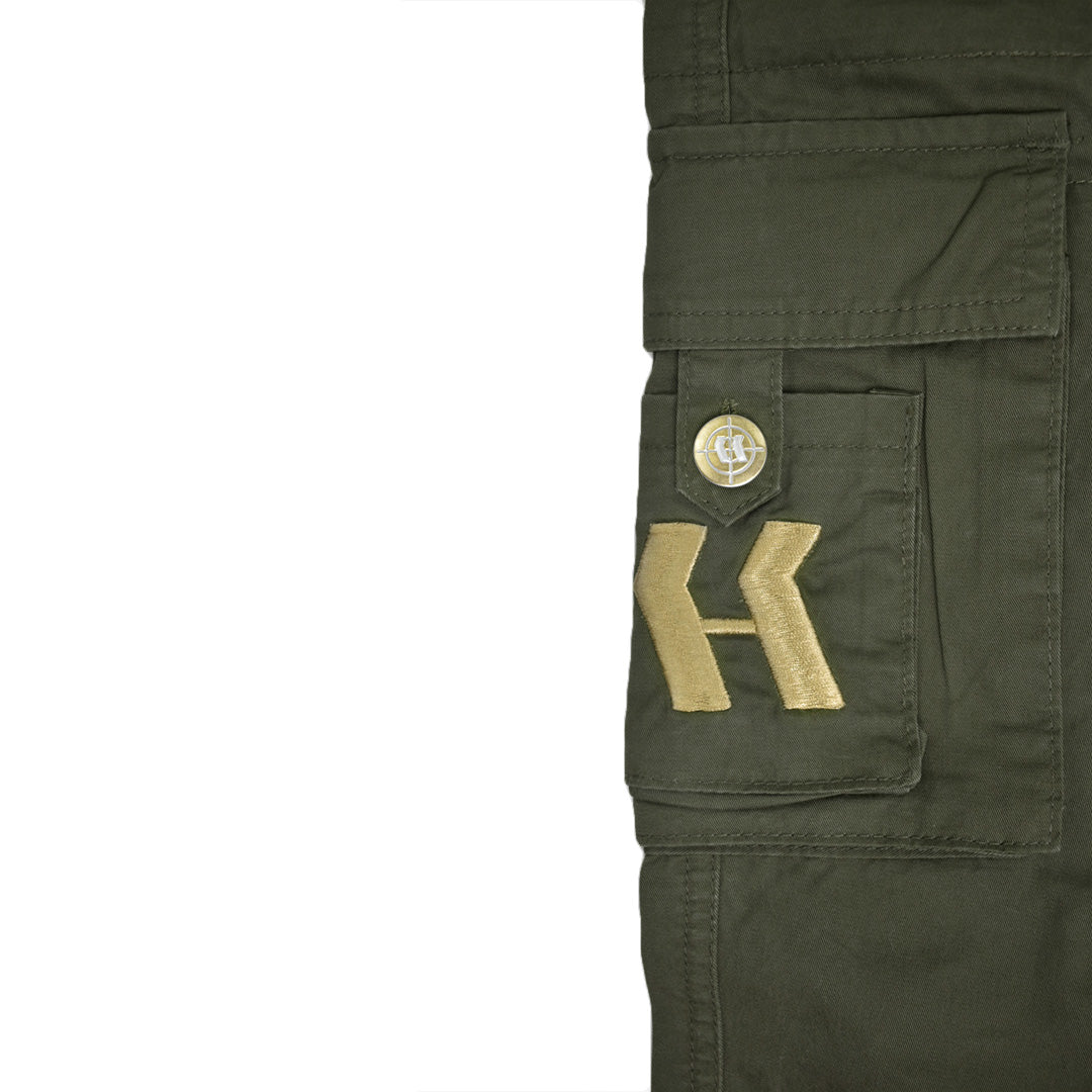 FALLEN STARS - RHINESTONE CARGO PANTS