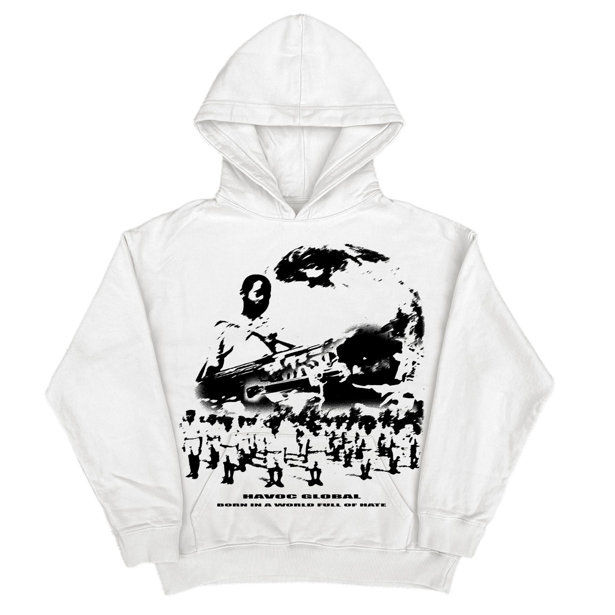 WORLD FULL OF HATE - Heavyweight Hoodie