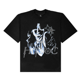 STELLAR PRINT + RHINESTONE - Heavyweight Tee - Image 1