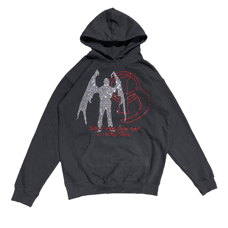 NOCTURNAL - RHINESTONE Heavyweight Hoodie