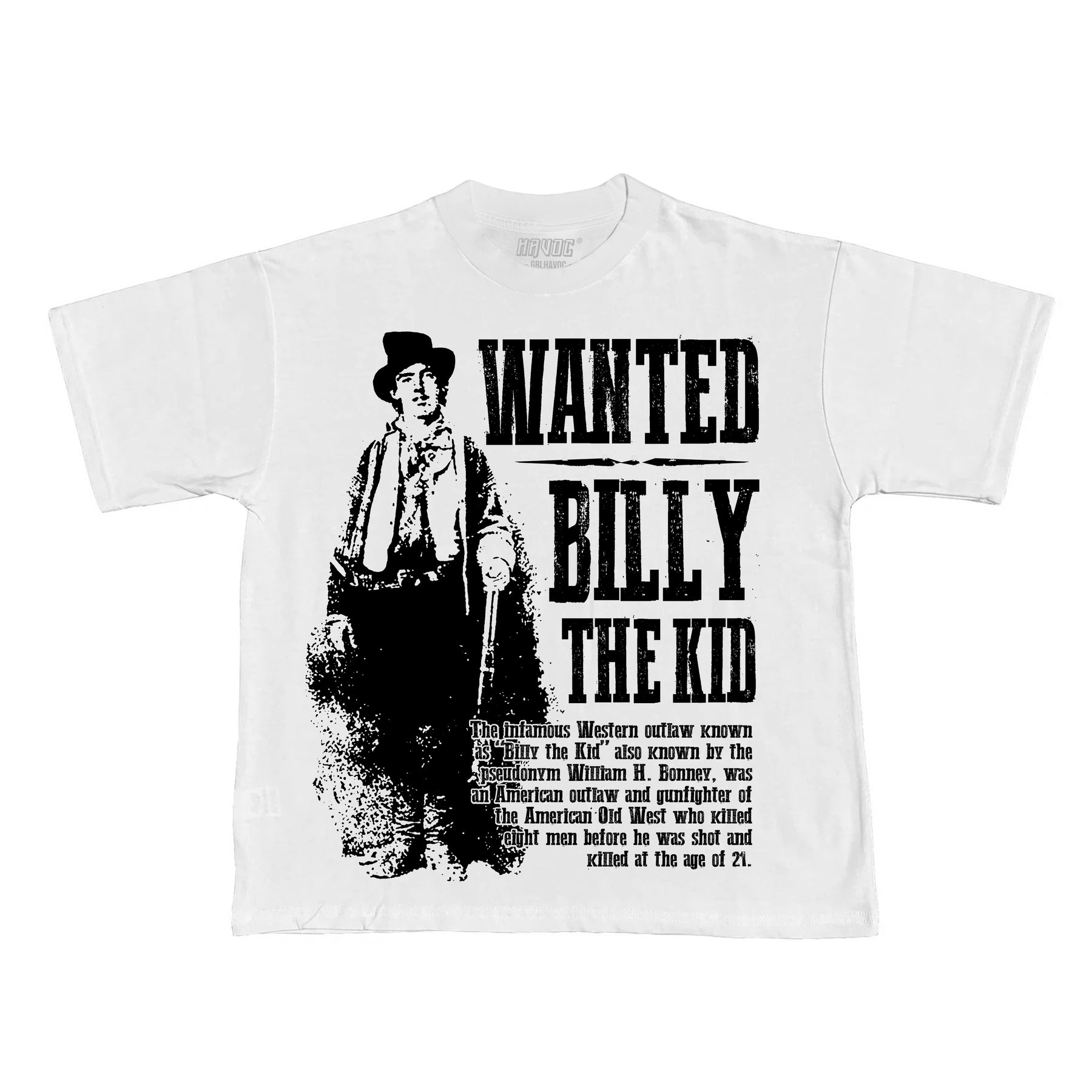 billy the kid t shirt