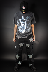 STELLAR PRINT + RHINESTONE - Heavyweight Tee - Image 3